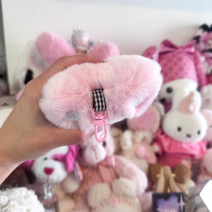 Pink Cat Plush Charm