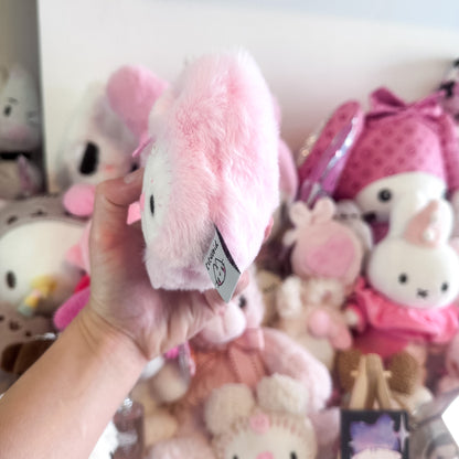 Pink Cat Plush Charm
