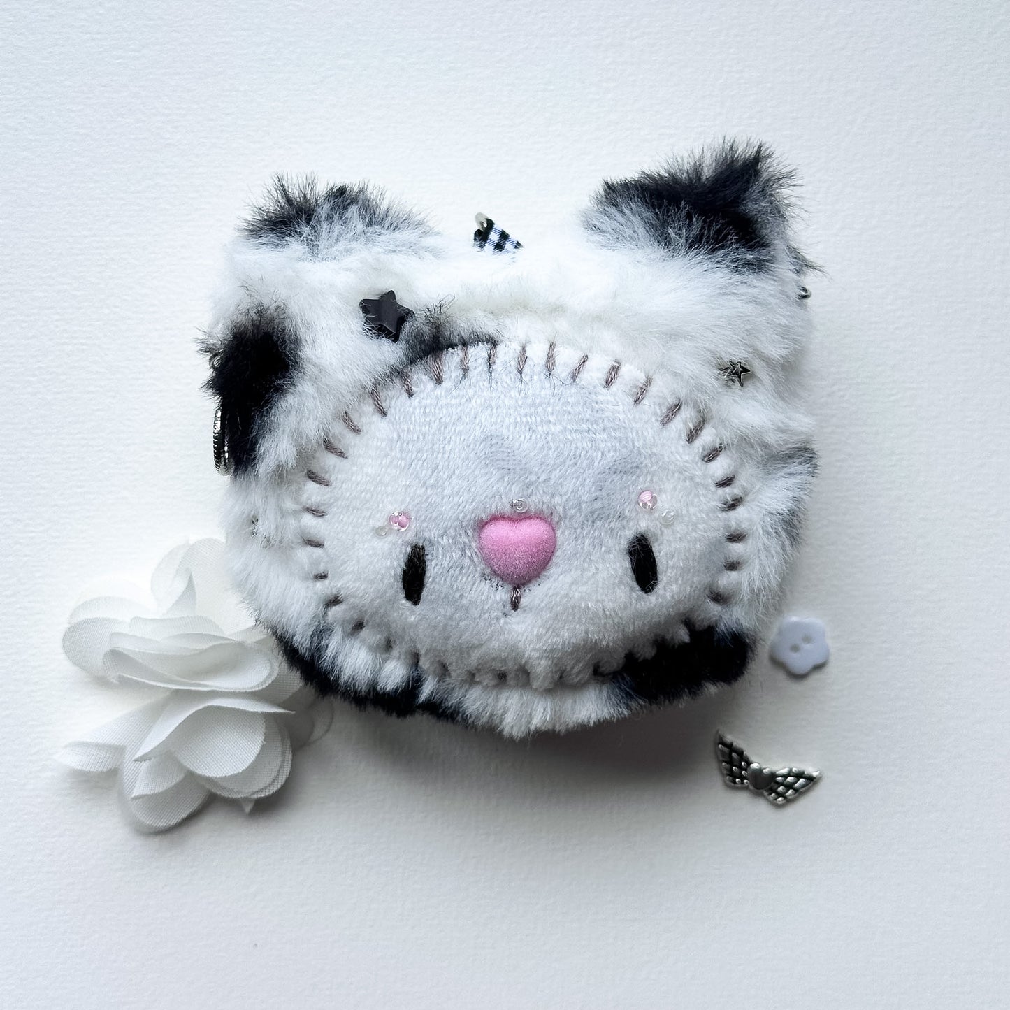 Cow Cat Plush Charm