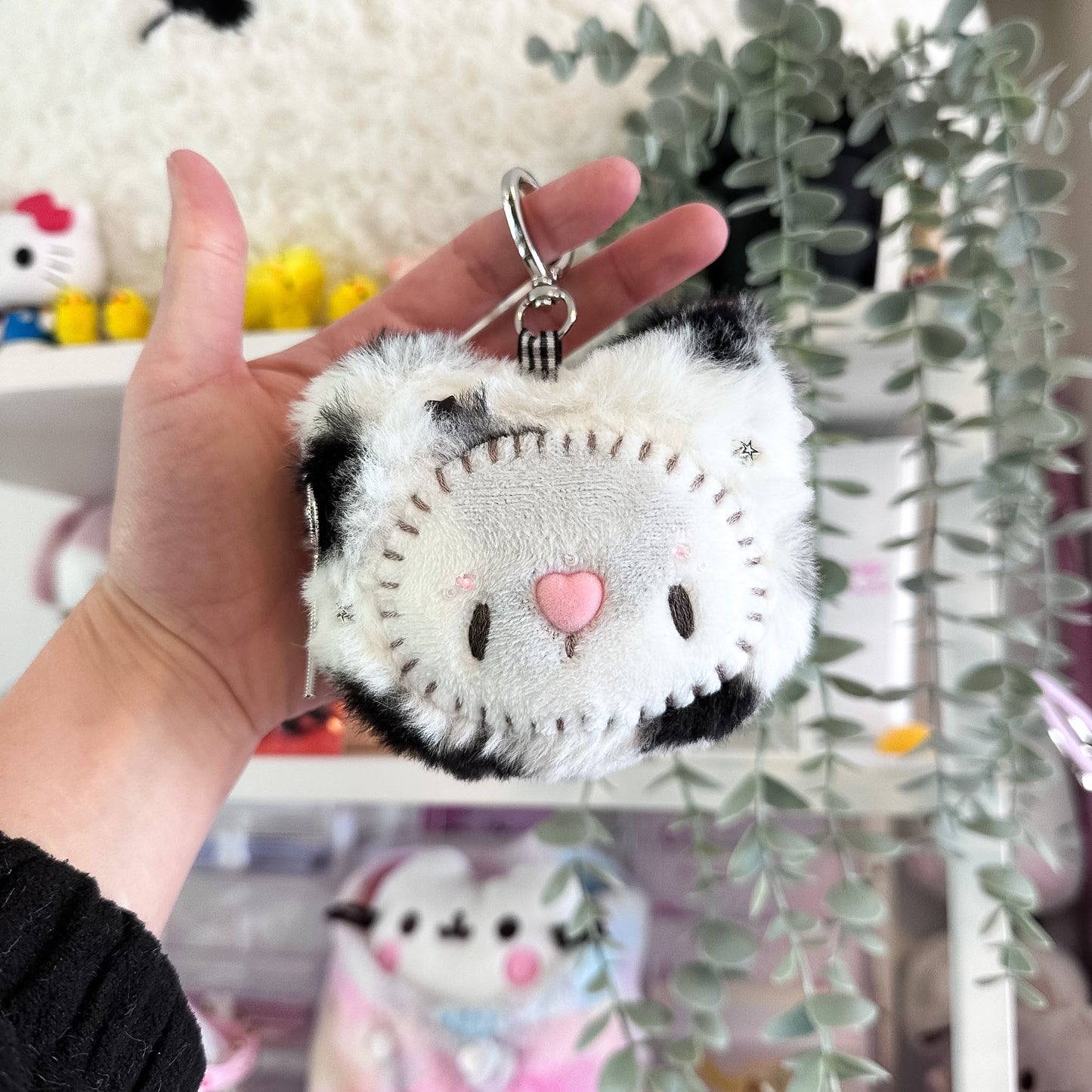 Cow Cat Plush Charm