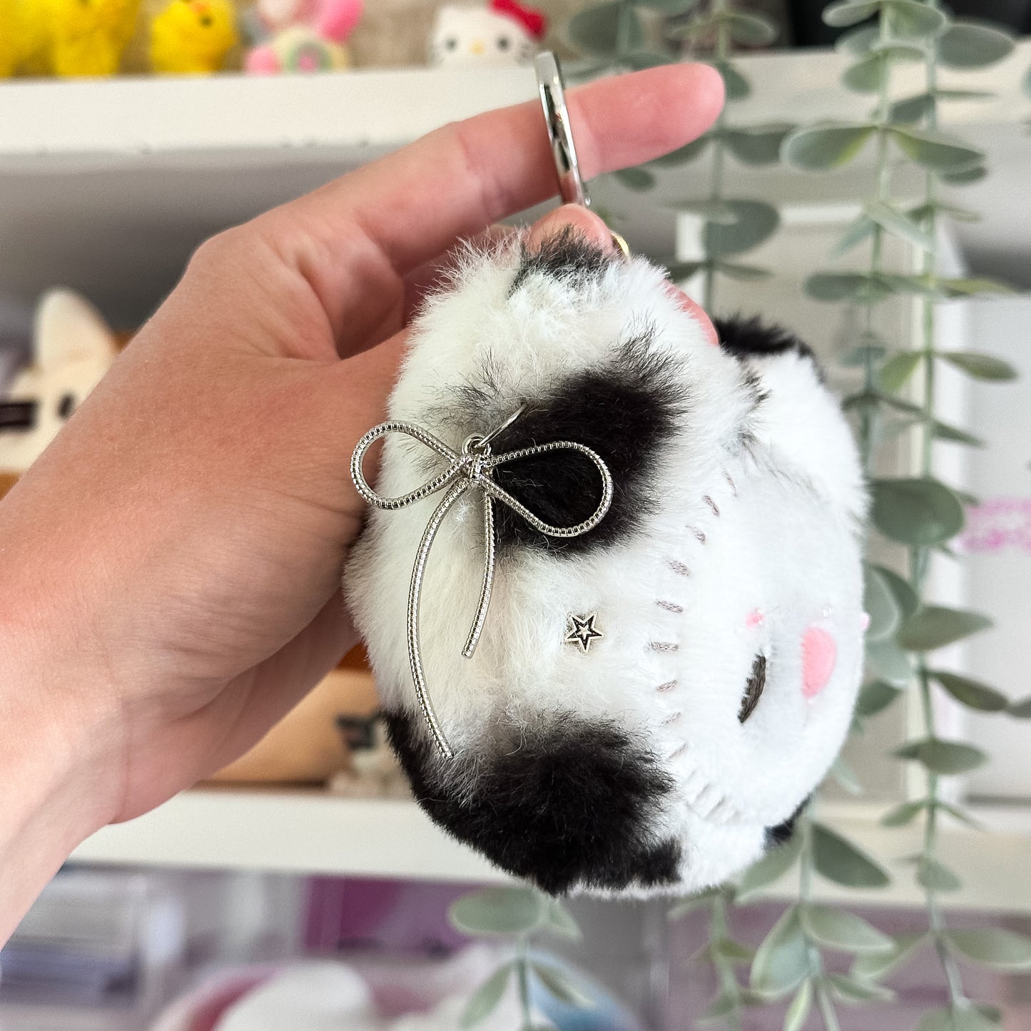 Cow Cat Plush Charm