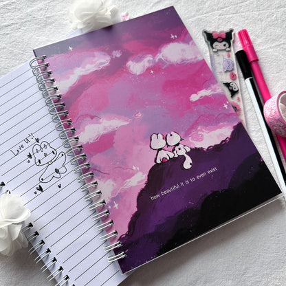 Pink Sky Notebook