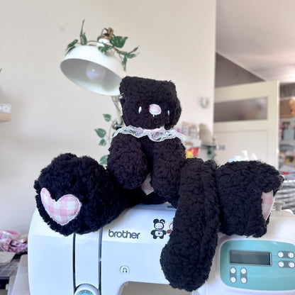 Black Kitty Plushie