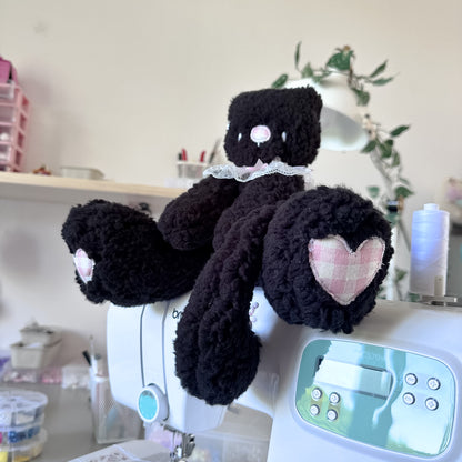 Black Kitty Plushie