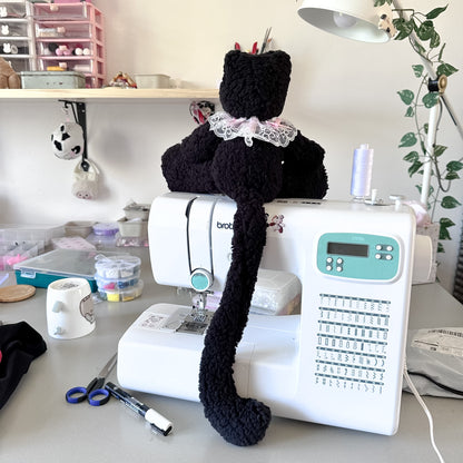 Black Kitty Plushie
