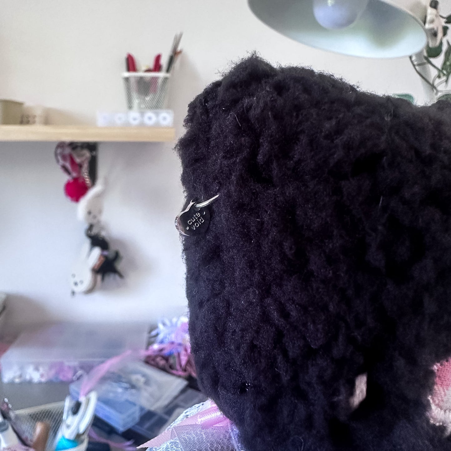 Black Kitty Plushie