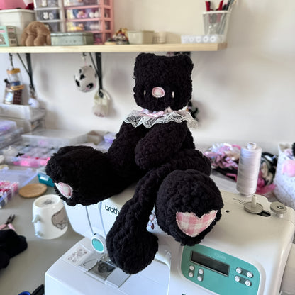 Black Kitty Plushie