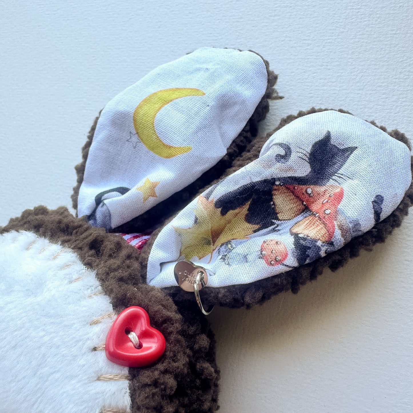 Moon Couple Plush Charms