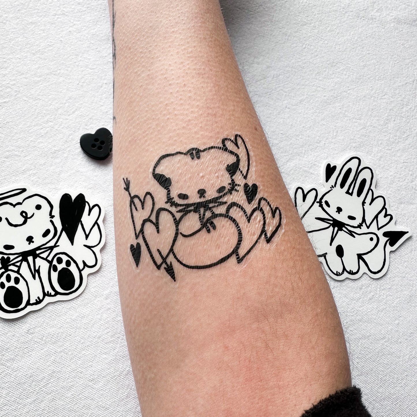 Cutevoid Temporary Tattoo Set