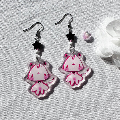 Tiny Zora Acrylic Earrings