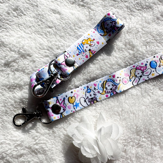 Silly Clowns Lanyard