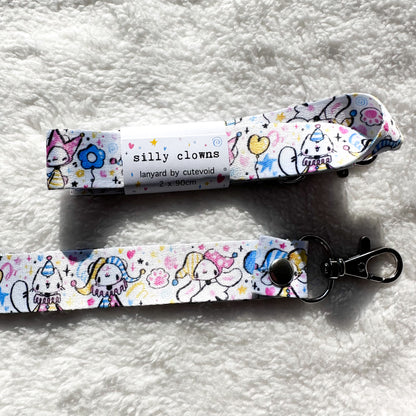 Silly Clowns Lanyard