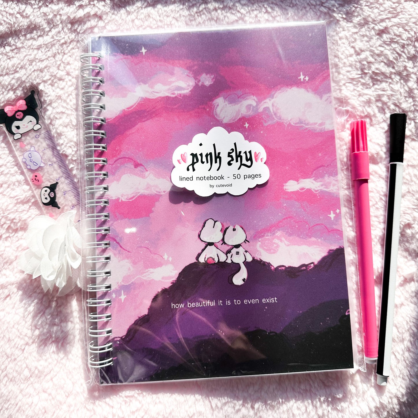 Pink Sky Notebook