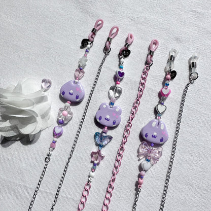 Purple Sunglass Straps