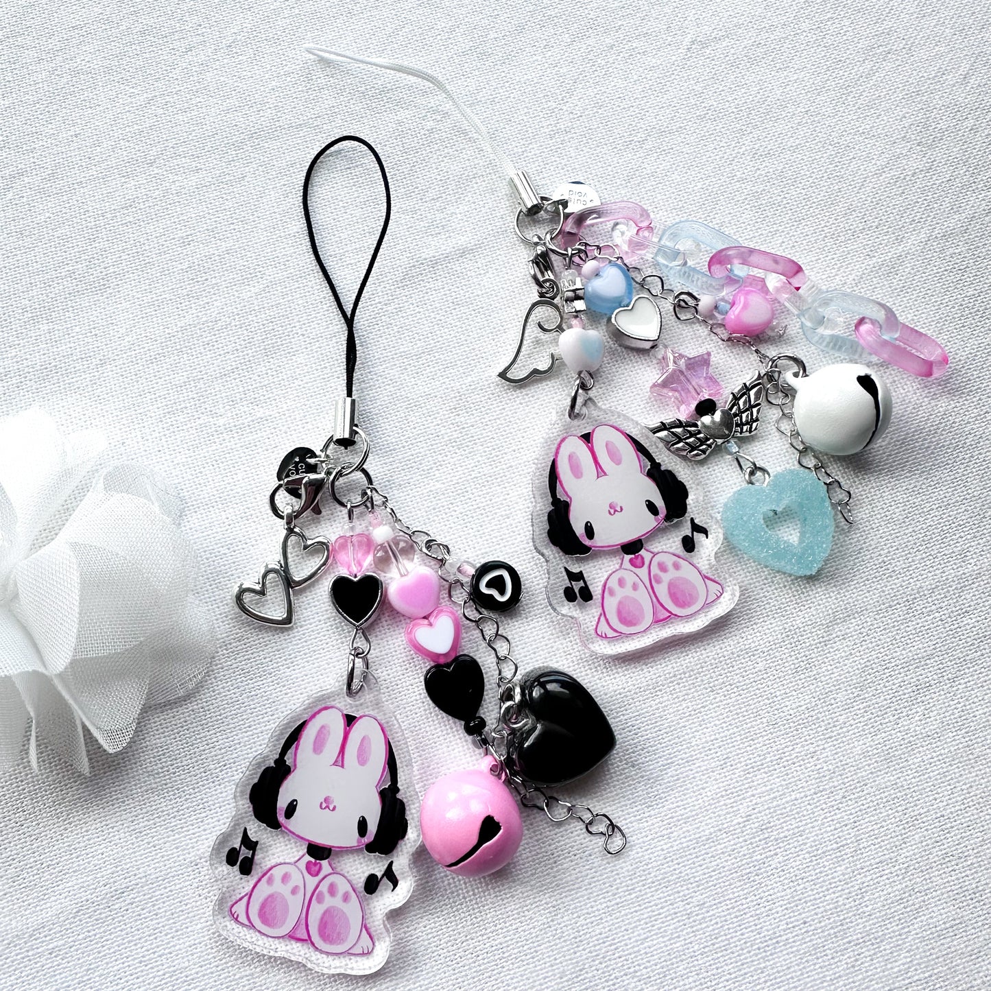 Music Bunny Charms
