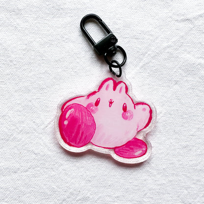 Pink Chonk Big Acrylic Charms