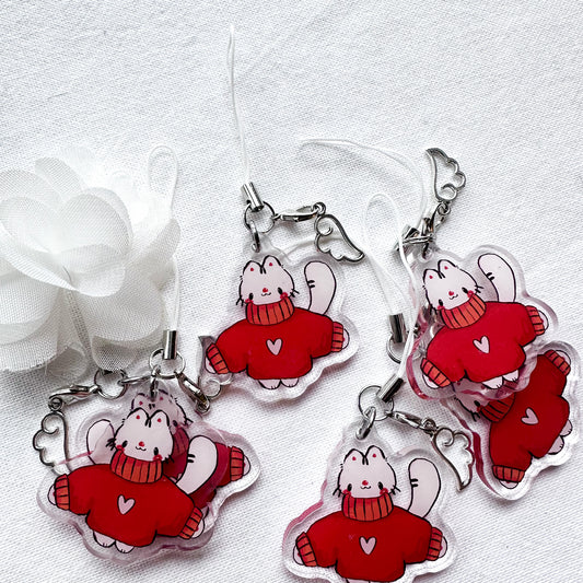Cozy Zora Acrylic Charm