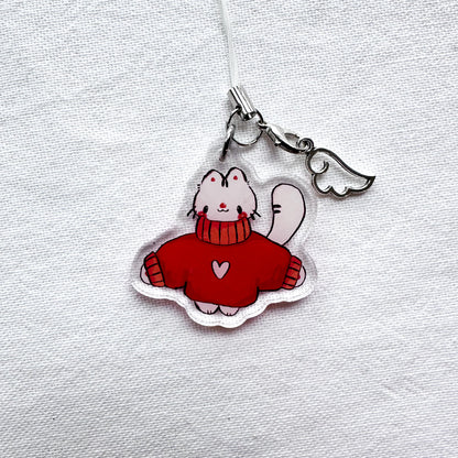 Cozy Zora Acrylic Charm