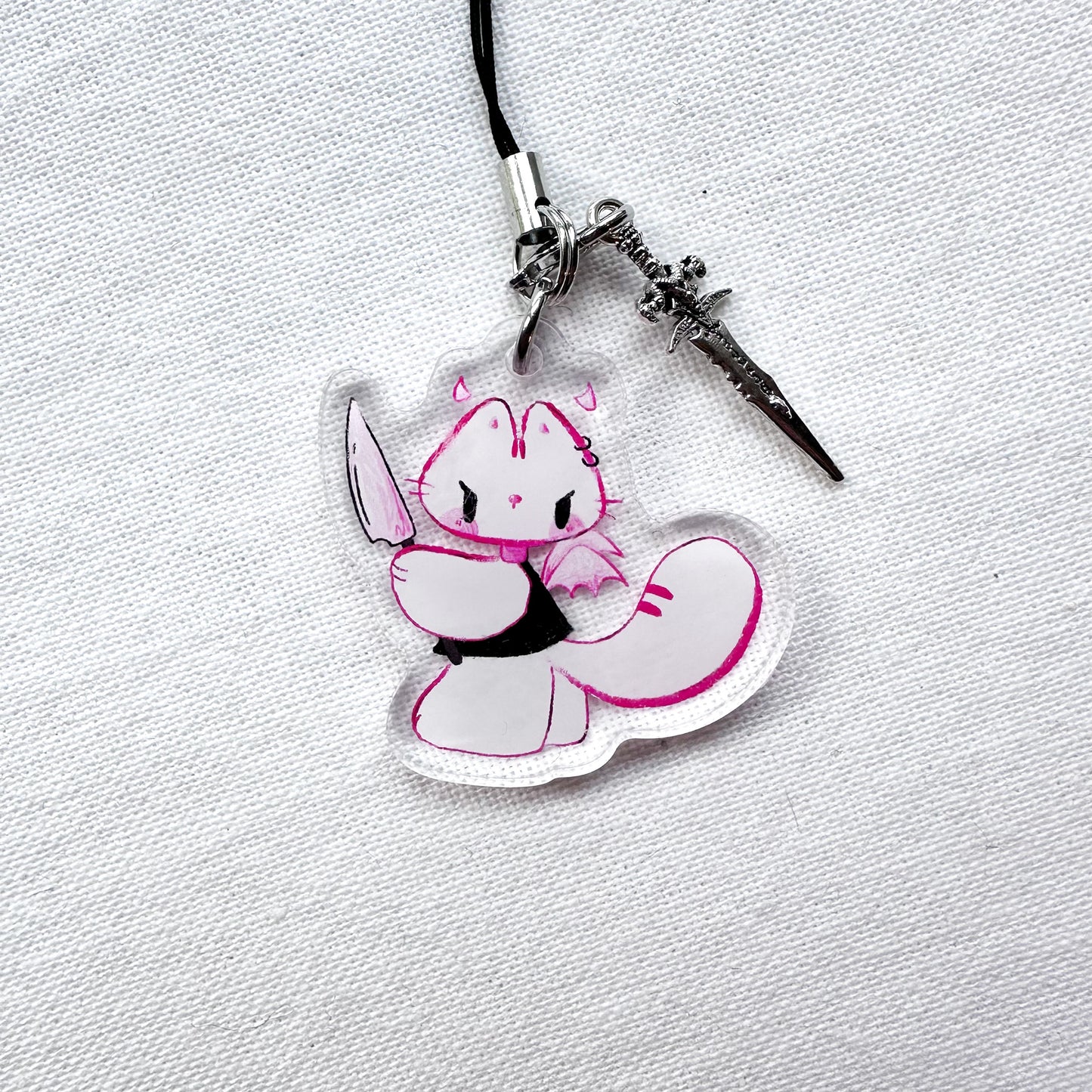 Evil Zora Acrylic Charm