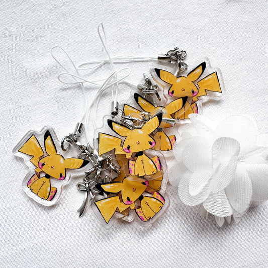 Sparkly Babie Acrylic Charm