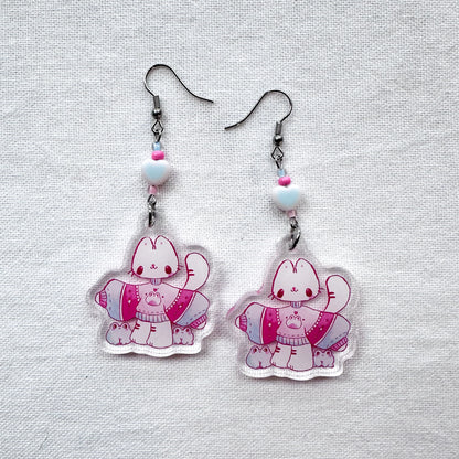 Frog Zora Acrylic Earrings