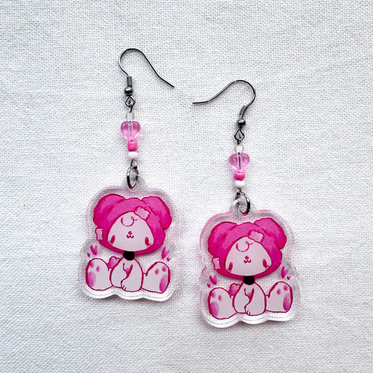 Cozy Milo Acrylic Earrings