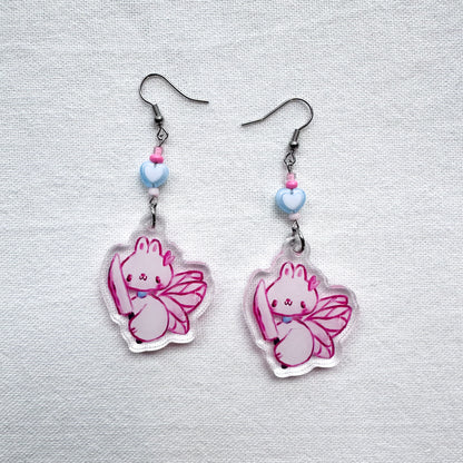 Evil Mako Acrylic Earrings