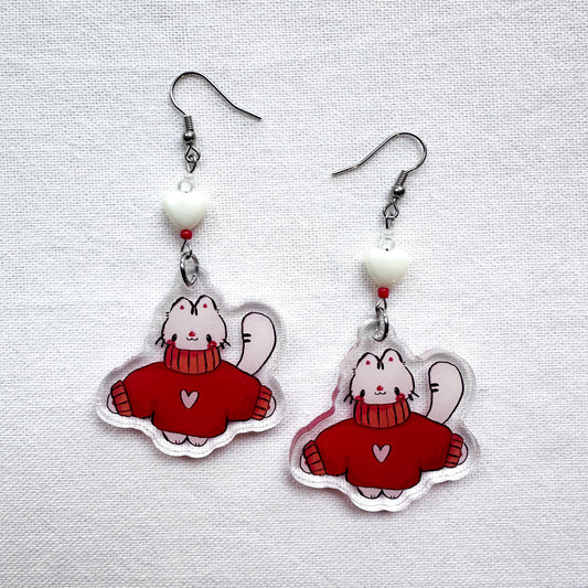 Cozy Zora Acrylic Earrings