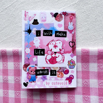 Fall In Love With Life Mini Zine Copies