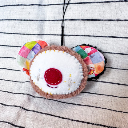 Koala Clown Plush Charm