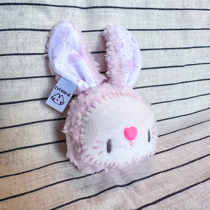 Pink Bunny Plush Charm