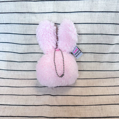 Pink Bunny Plush Charm