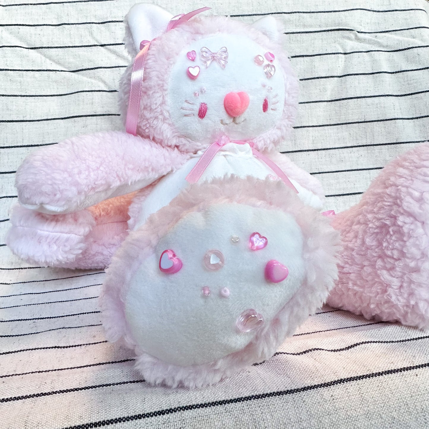 Pink Cat Plushie