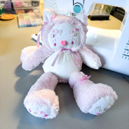 Pink Cat Plushie