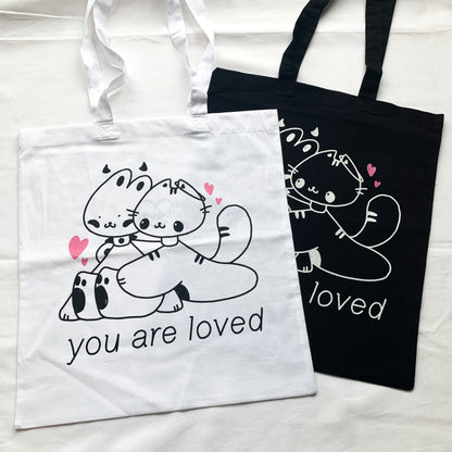 You Are Loved Tote Bags