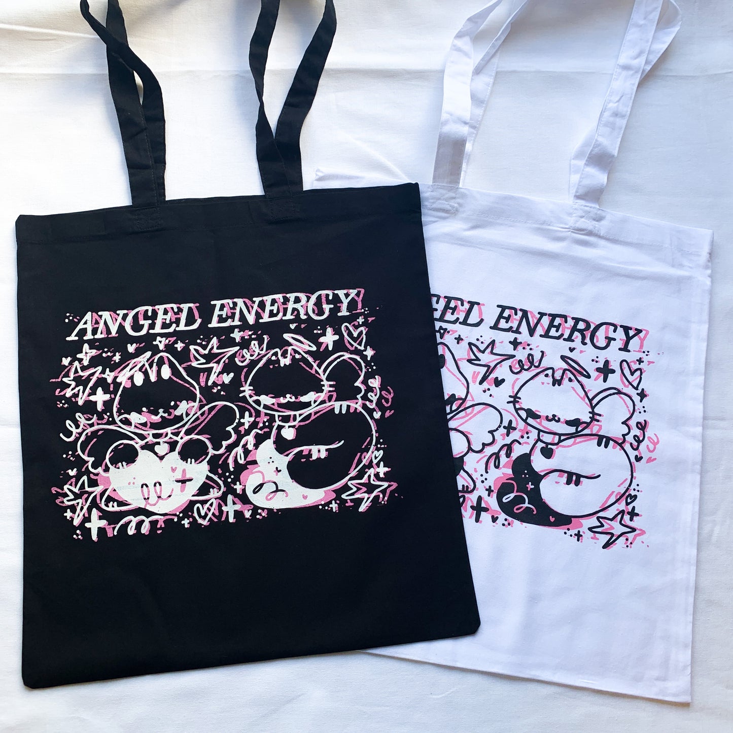 Angel Energy Tote Bags