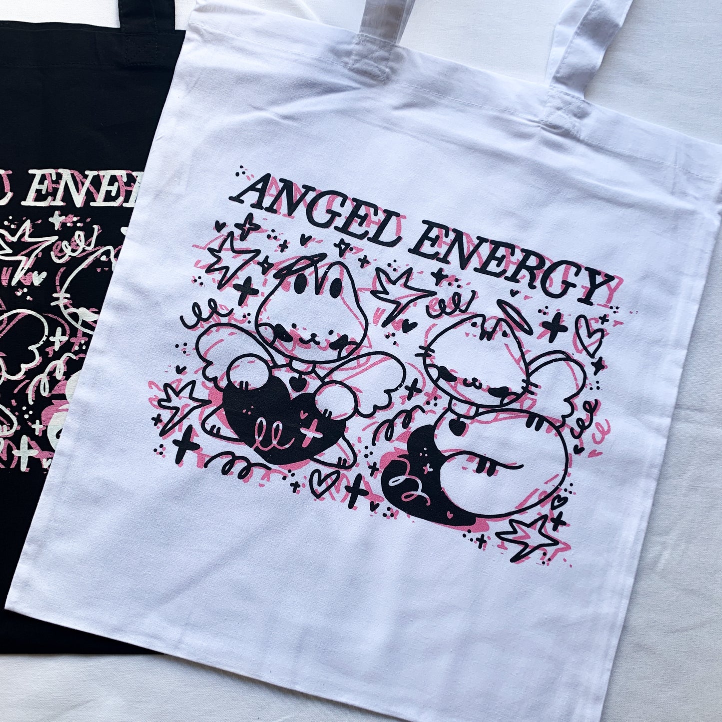 Angel Energy Tote Bags