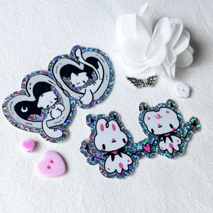 Forever Together Glitter Stickers