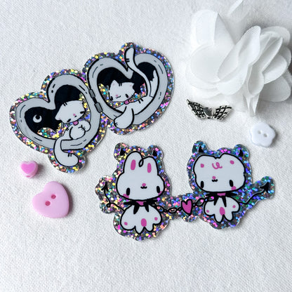 Forever Together Glitter Stickers