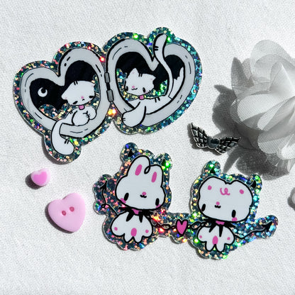 Forever Together Glitter Stickers