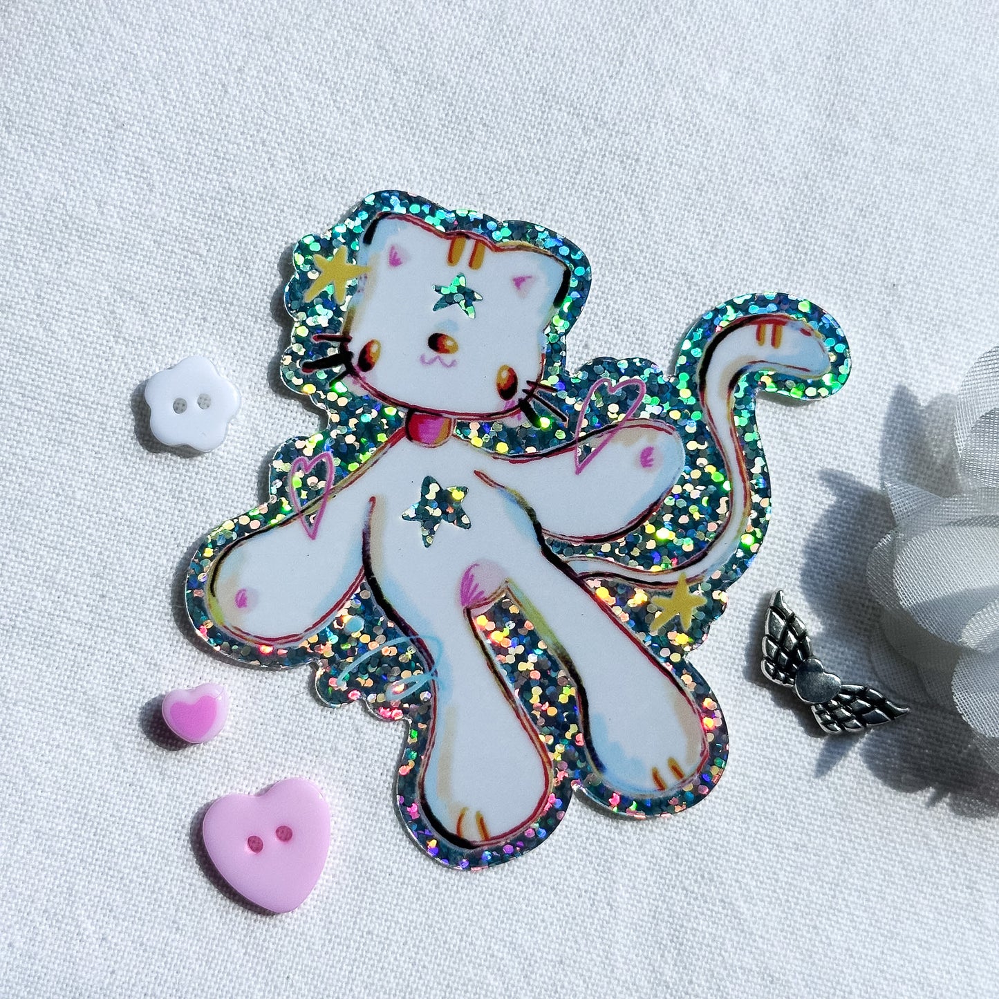 Star Zora Glitter Sticker