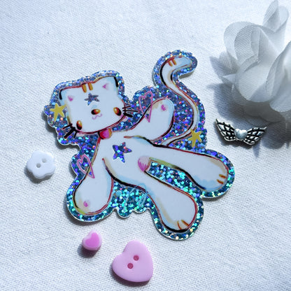 Star Zora Glitter Sticker