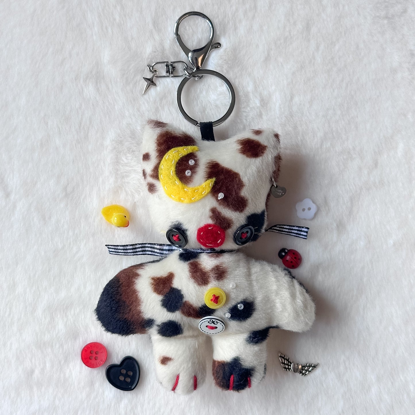 Moon Cat Plush Charm