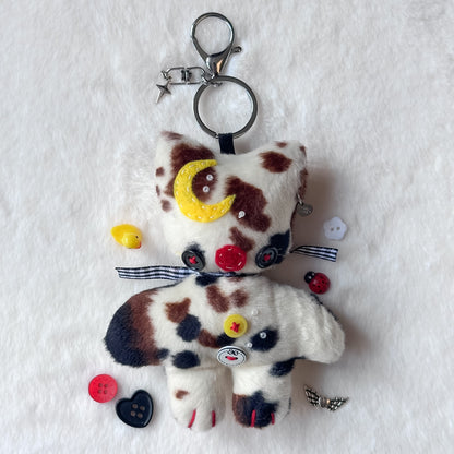 Moon Cat Plush Charm