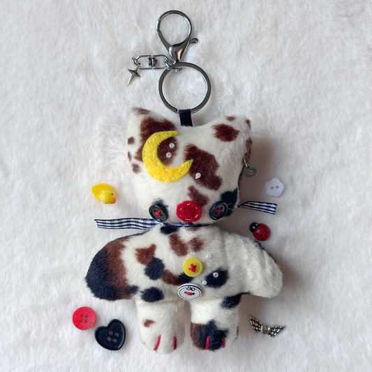 Moon Cat Plush Charm