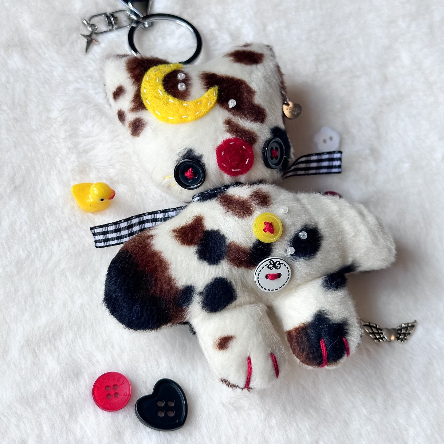 Moon Cat Plush Charm