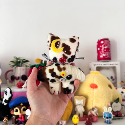 Moon Cat Plush Charm