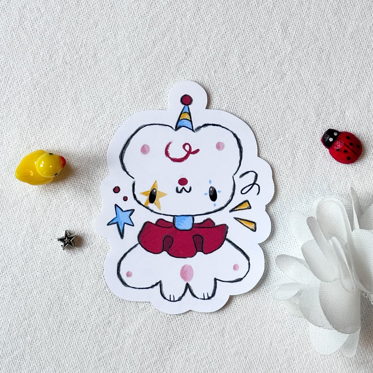 Clown Milo Sticker