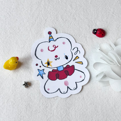 Clown Milo Sticker