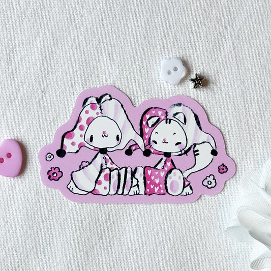 Love Jesters Sticker